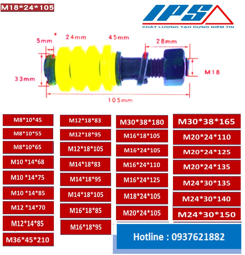 bu-long-khớp - nối - giảm - chấn